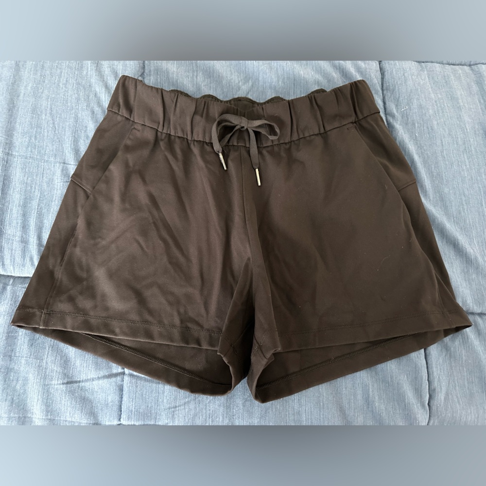 Black lululemon shorts
